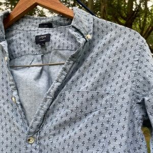J. Crew Chambray Button-Down XS EUC
